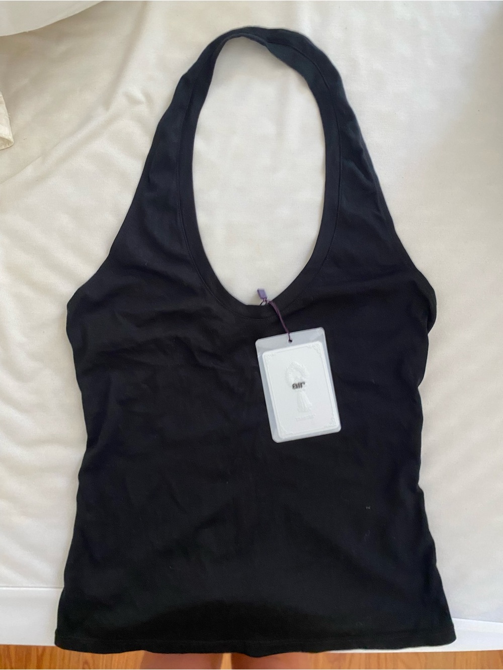 Tank Air Teardrop Halter NWT